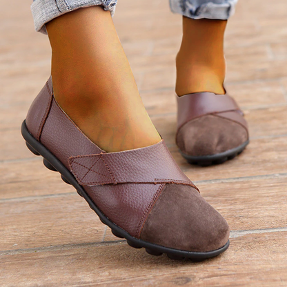 Mocassins Despina Orthopédiques En Cuir Écologique