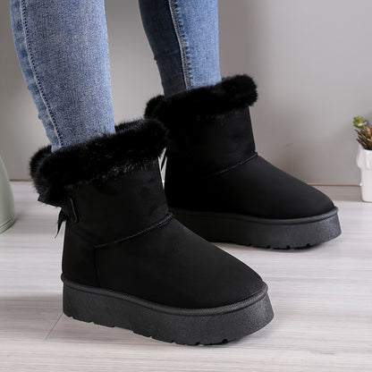 Bottines Vienna En Peluche Confortables & Chaudes