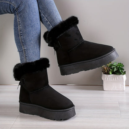 Bottines Vienna En Peluche Confortables & Chaudes