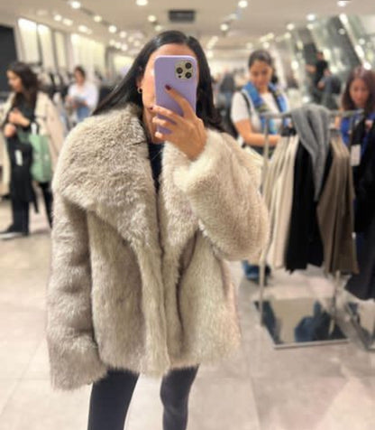 Veste Siberia Chic En Fourrure 100% Végétale