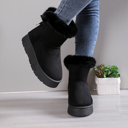 Bottines Vienna En Peluche Confortables & Chaudes