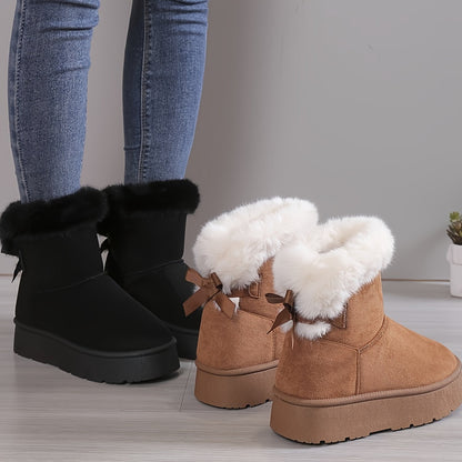 Bottines Vienna En Peluche Confortables & Chaudes