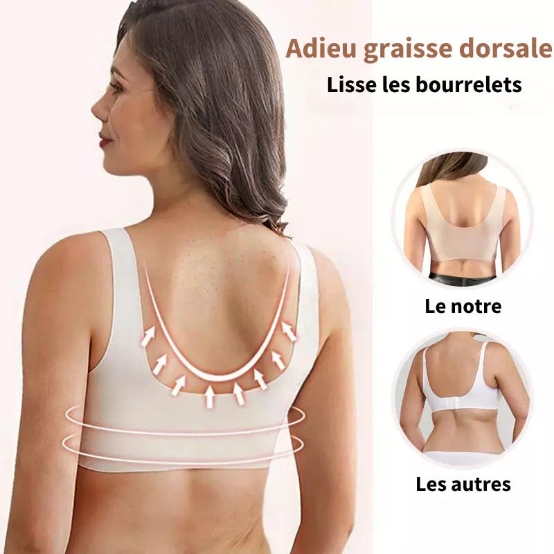 (PACK DE 3) Soutien-gorge Sans Fil Galbant Avec Fermeture Frontale