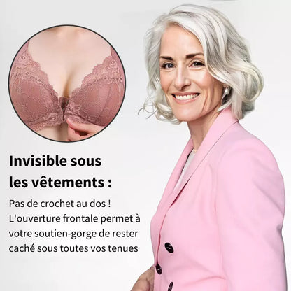 (PACK DE 3) Soutien-gorge Sans Fil Galbant Avec Fermeture Frontale