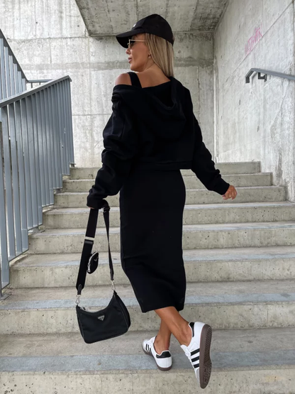 Ensemble Alina Robe & Sweat-shirt