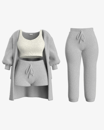 Ensemble CozyJuli En Tricot Douillet