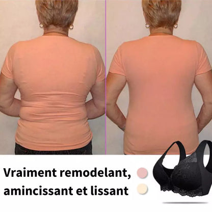 (PACK DE 3) Soutien-gorge Sans Fil Galbant Avec Fermeture Frontale